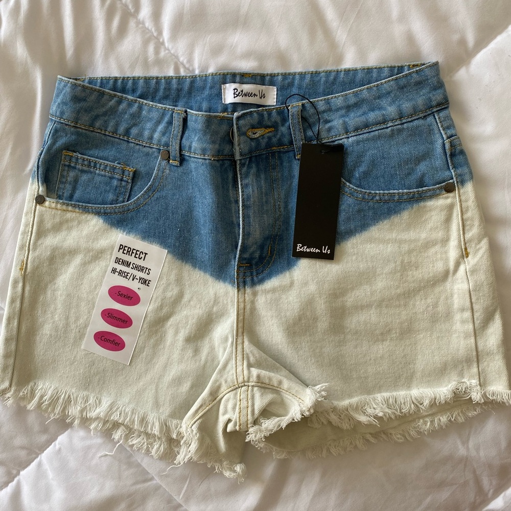 Between Us Bleach shorts